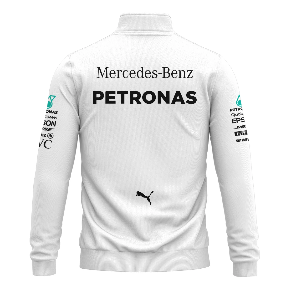 2017 Lewis Hamilton Racing Suit Mercedes F1 Quarter-Zip Sweatshirt BLVALH260825A7QZS - Image 3