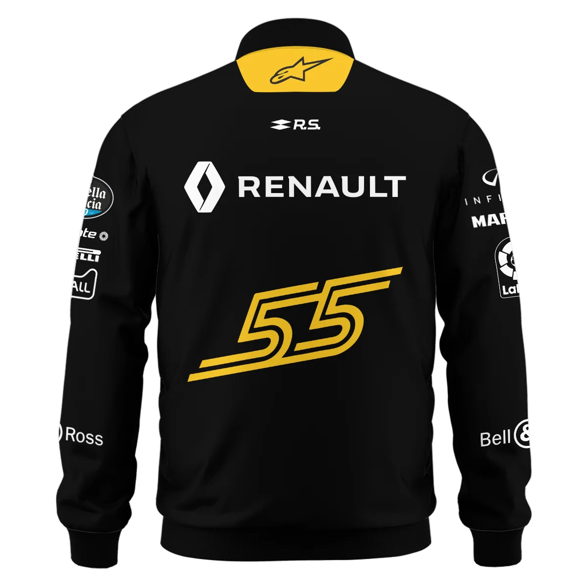 2018 Carlos Sainz Racing Suit Renault F1 Bomber BLVACS190825A1BB - Image 3