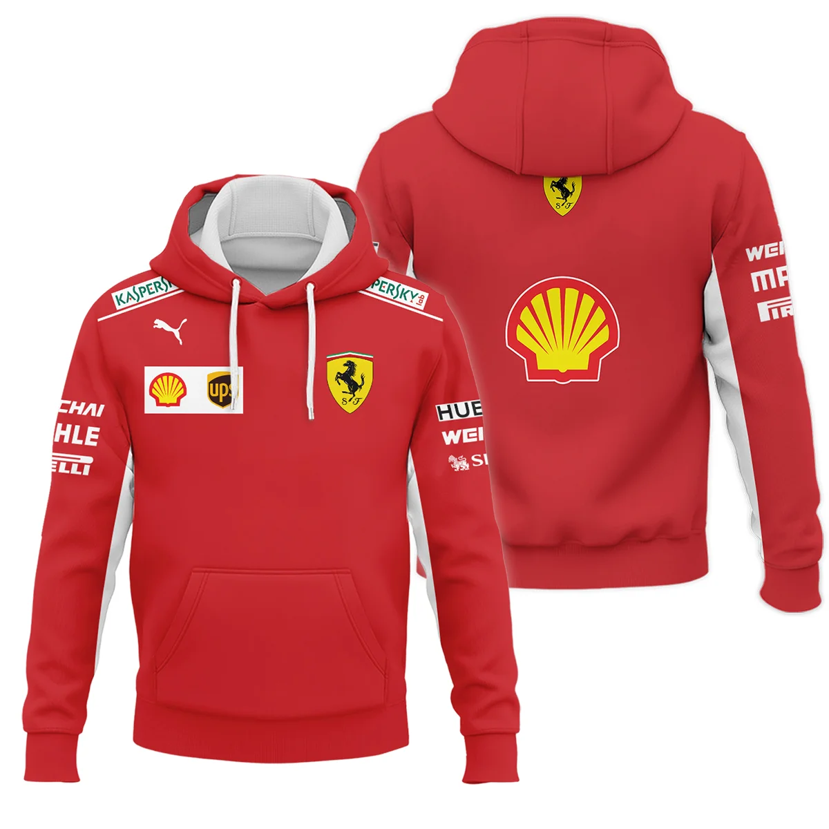2019 Charles Leclerc Racing Suit Ferrari F1 Hoodie Unisex Motorsport Apparel BLVACL260825A5HD