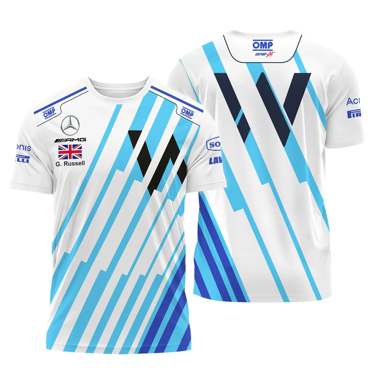 2021 George Russell Racing Suit Williams F1 T-Shirt Unisex Motorsport Apparel BLVAGR080925A8TS