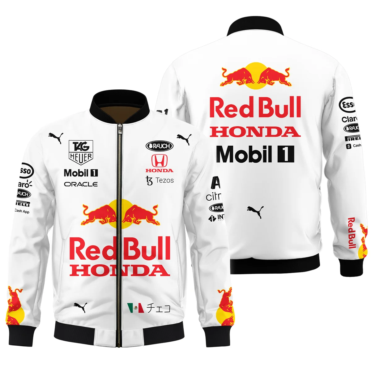 2021 Sergio Perez Racing Suit Red Bull Racing F1 Bomber Unisex Motorsport Apparel BLVASP170925A2BB
