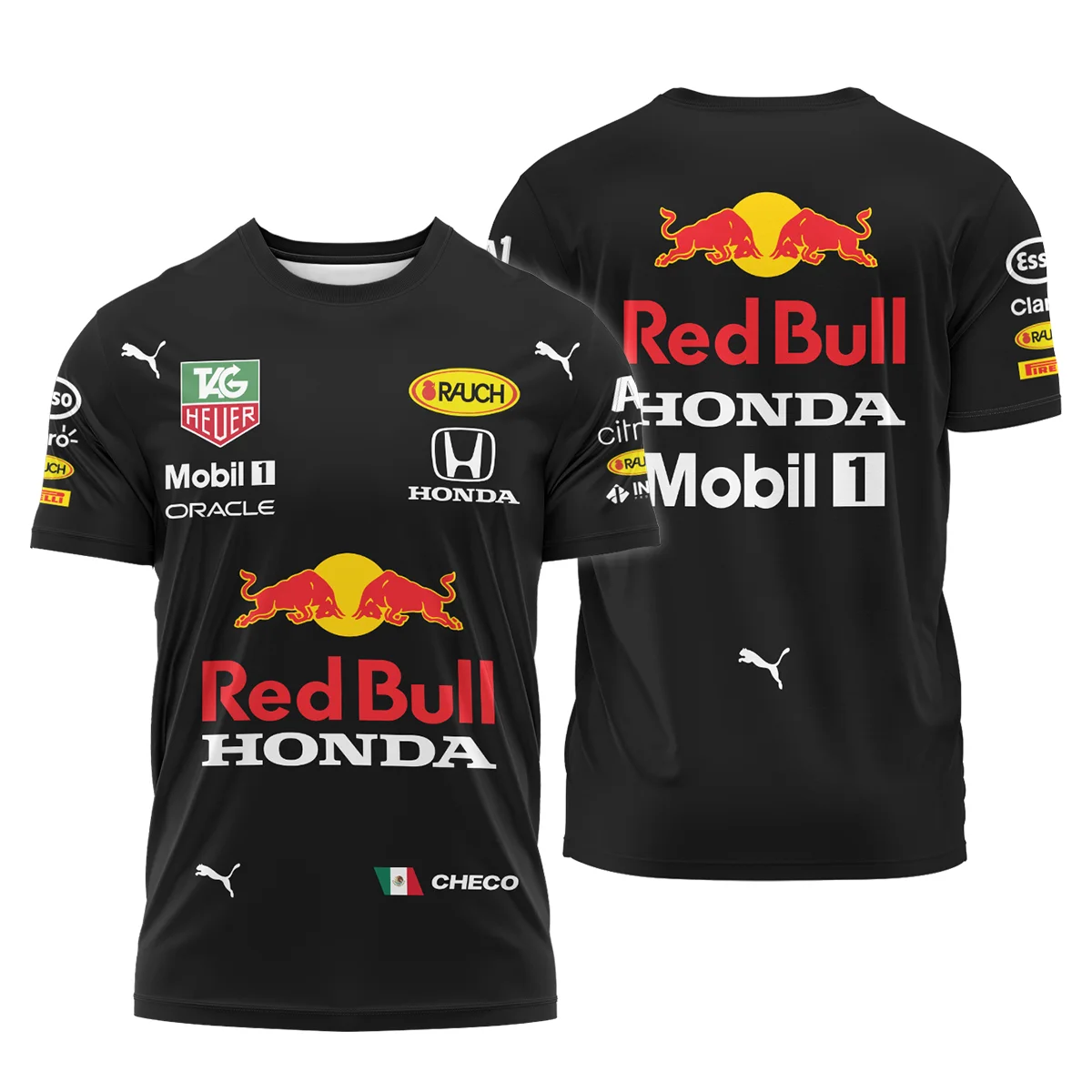 2021 Sergio Perez Racing Suit Red Bull Racing F1 T-Shirt Unisex Motorsport Apparel BLVASP170925A1TS