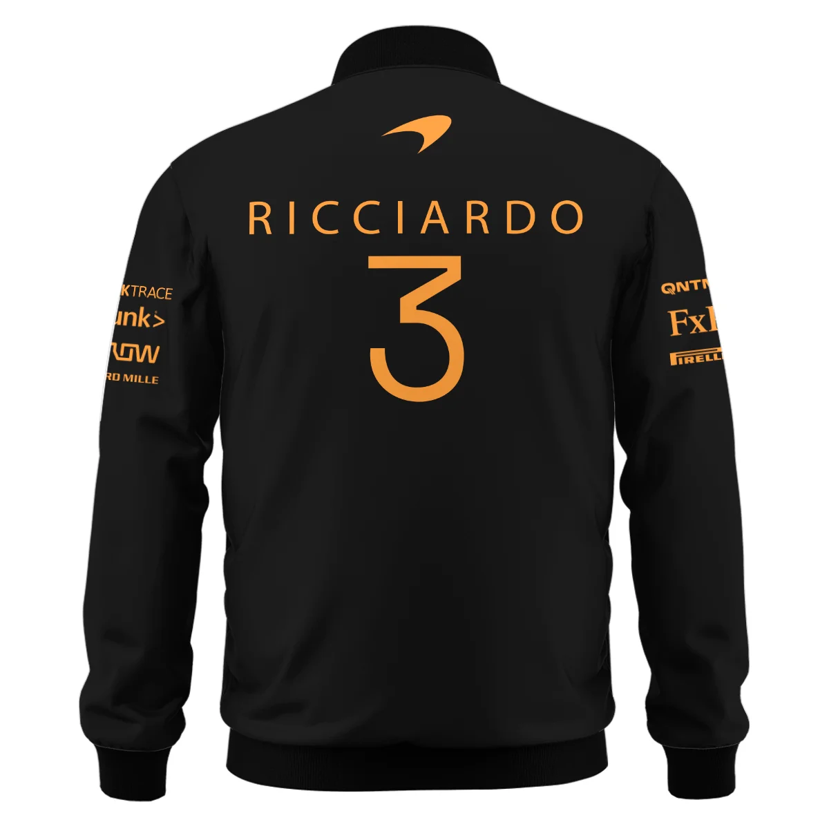 2022 Daniel Ricciardo McLaren F1 Team Suit Bomber BLVA180725A08BB - Image 3