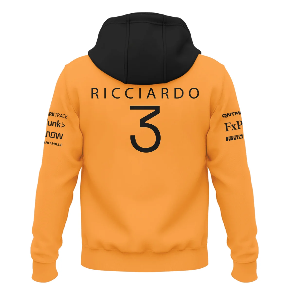 2022 Daniel Ricciardo McLaren F1 Team Suit Hoodie BLVA180725A07HD - Image 3