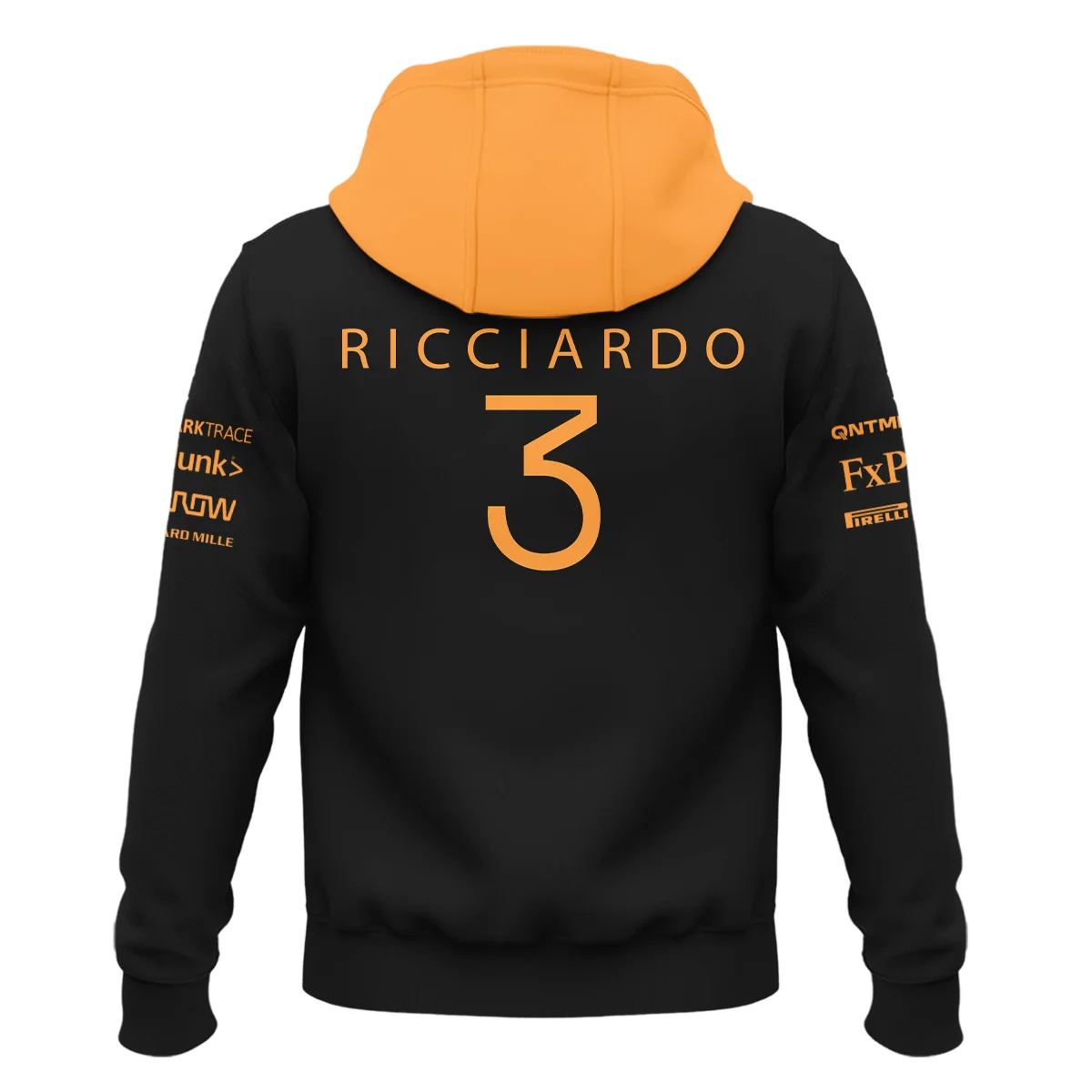 2022 Daniel Ricciardo McLaren F1 Team Suit Hoodie BLVA180725A08HD - Image 3