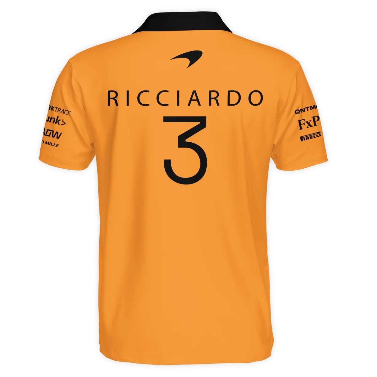 2022 Daniel Ricciardo McLaren F1 Team Suit Polo Shirt BLVA180725A07PL - Image 3