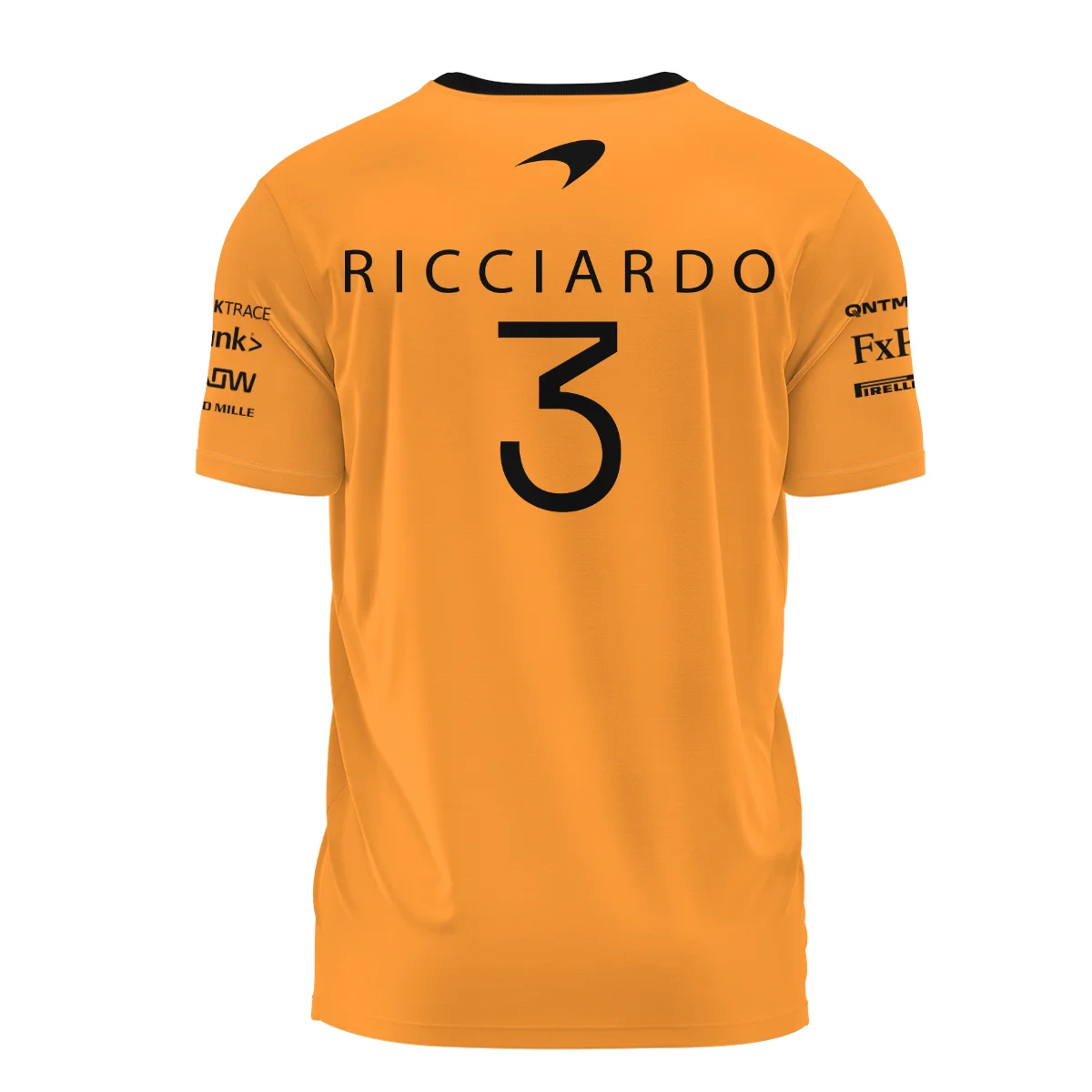 2022 Daniel Ricciardo McLaren F1 Team Suit T-Shirt BLVA180725A07TS - Image 3
