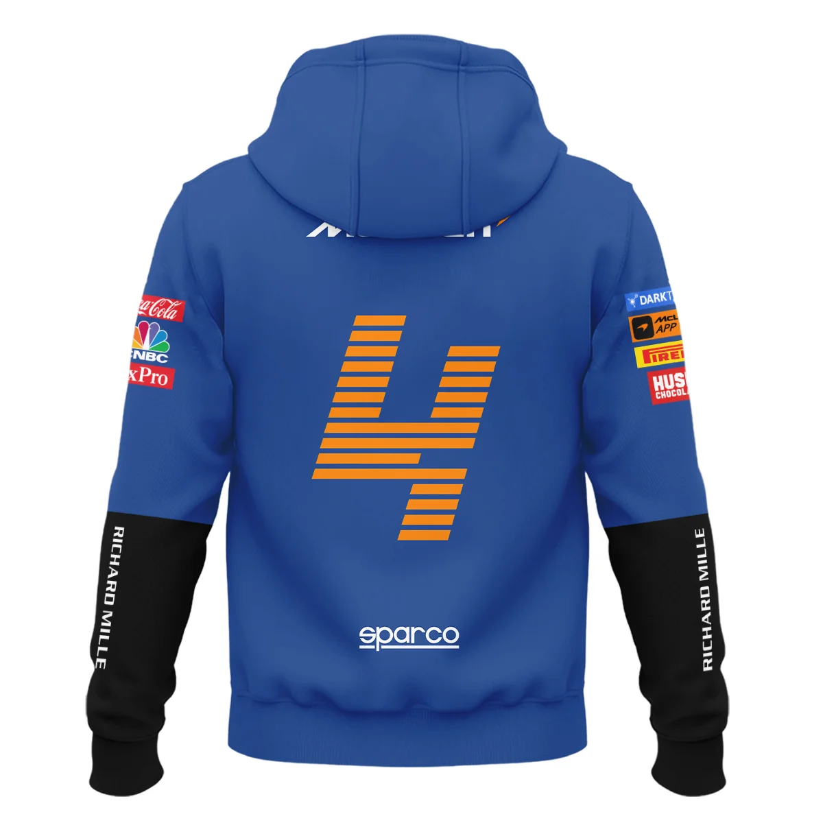 2022 Lando Norris Racing Suit McLaren F1 Hoodie BLVALN120825A2HD - Image 3