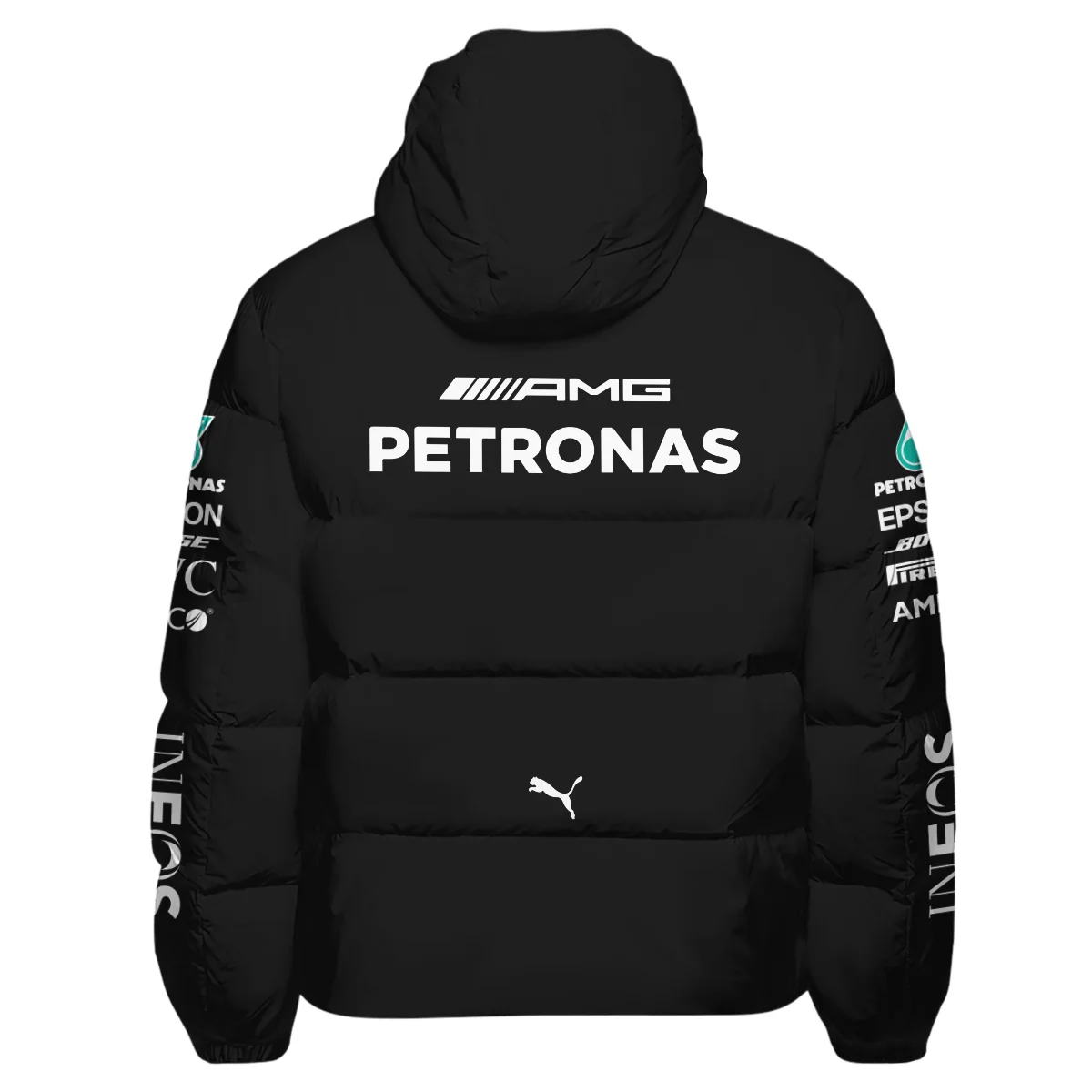 2022 Lewis Hamilton Racing Suit Mercedes F1 Down & Puffer Jackets BLVALH260825A6HCJ - Image 3