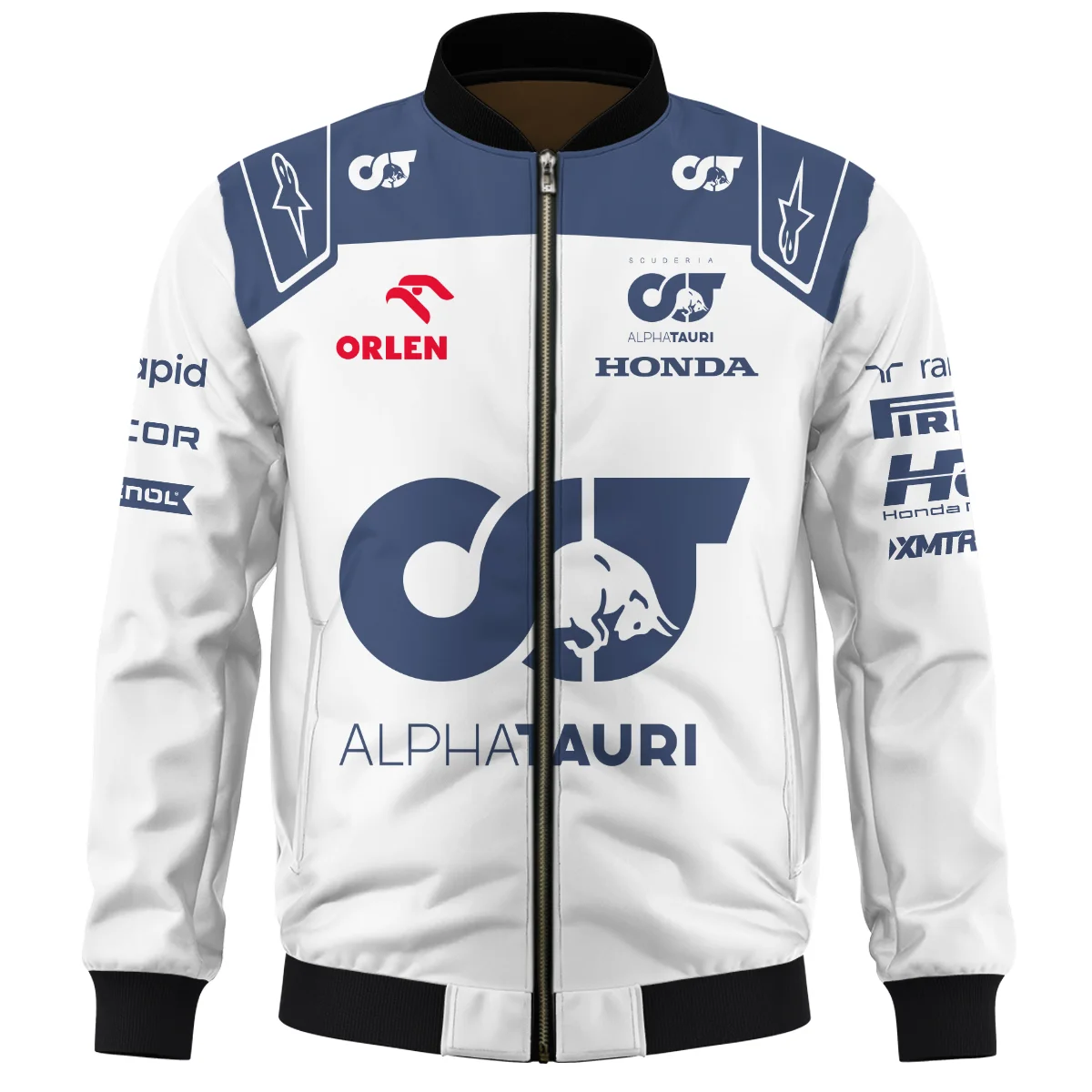 Alternative view of 2023 Daniel Ricciardo Scuderia AlphaTauri Race Suit Bomber BLVA180725A05BB