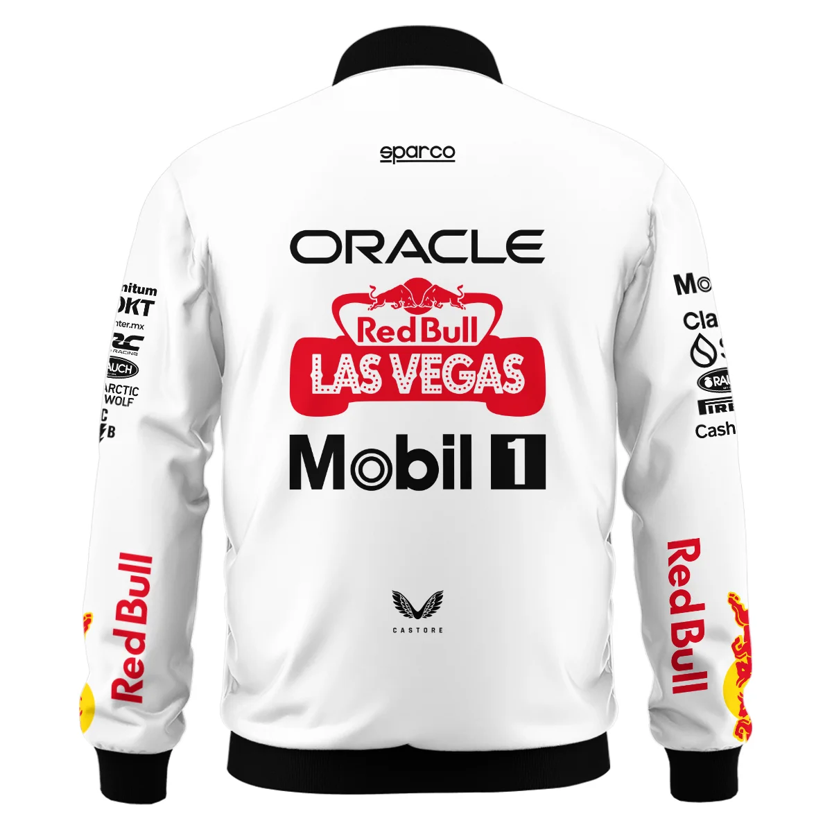 2023 Las Vegas GP Max Verstappen Racing Suit Red Bull Racing F1 Bomber BLVAMV281125A3BB - Image 3