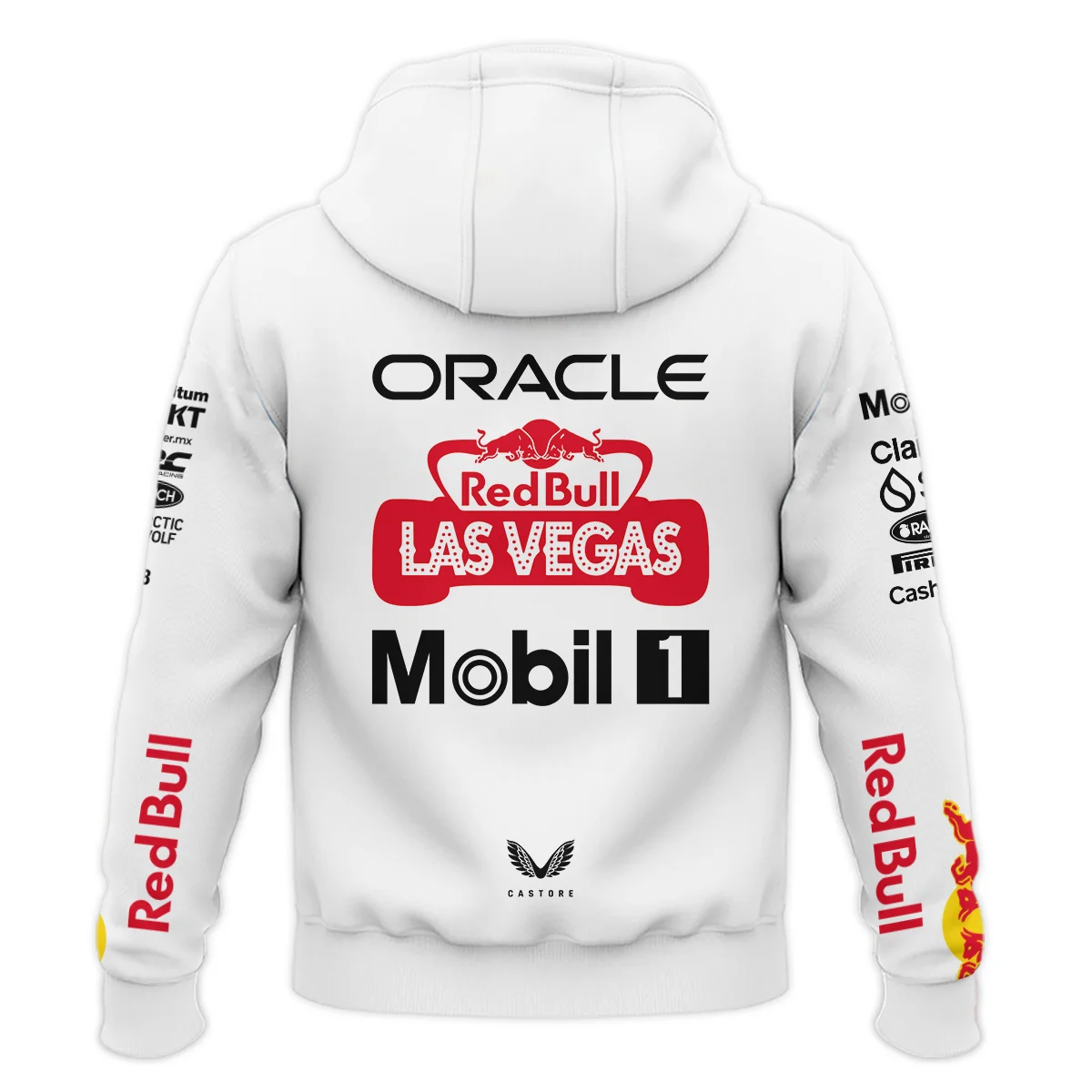 2023 Las Vegas GP Max Verstappen Racing Suit Red Bull Racing F1 Zipper Hoodie BLVAMV281125A3ZHD - Image 3
