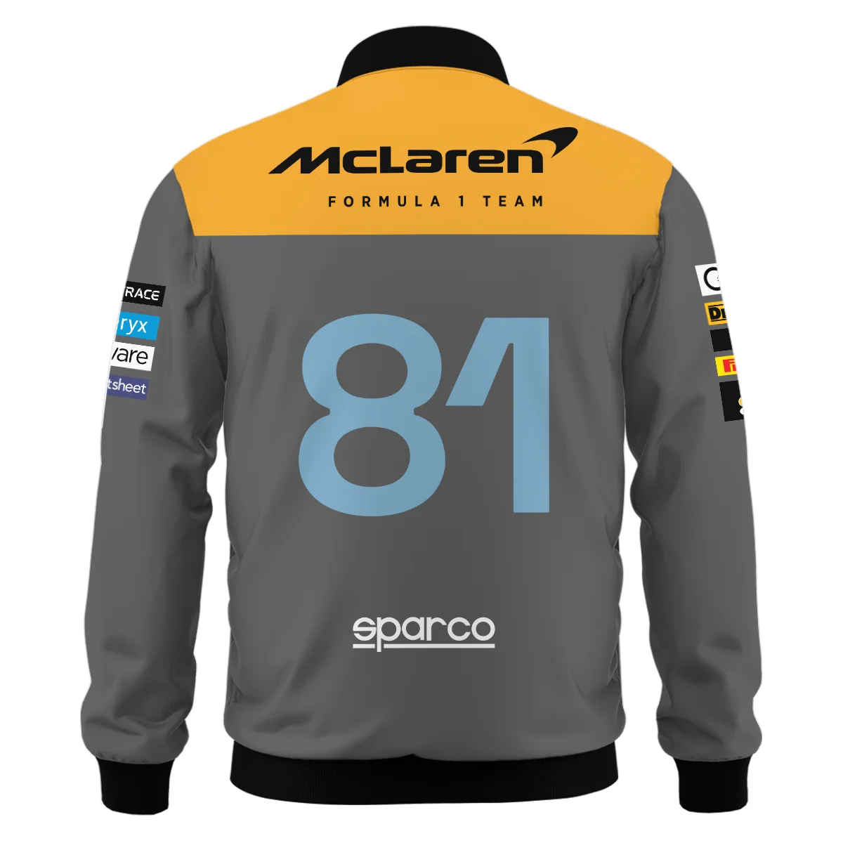2023 Oscar Piastri Racing Suit McLaren F1 Bomber BLVAOP150825A3BB - Image 3