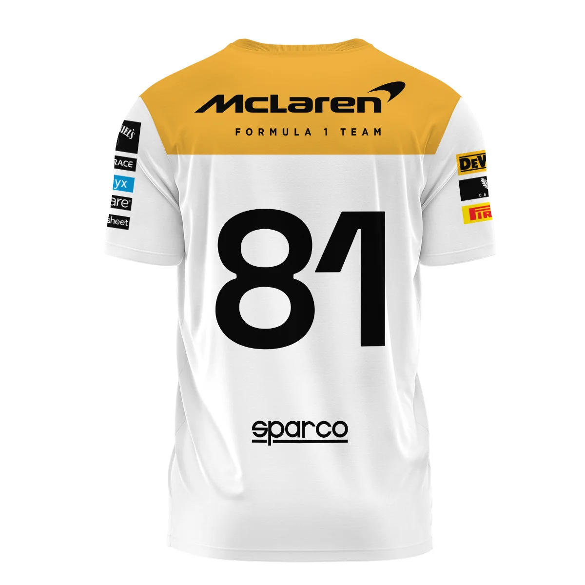 2023 Oscar Piastri Racing Suit McLaren F1 T-Shirt BLVAOP150825A2TS - Image 3