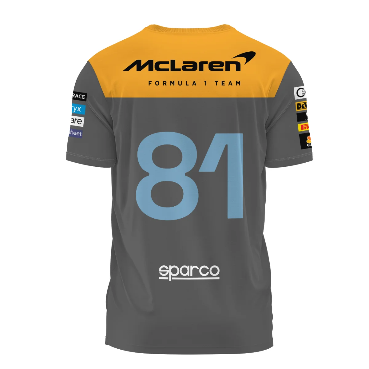 2023 Oscar Piastri Racing Suit McLaren F1 T-Shirt BLVAOP150825A3TS - Image 3