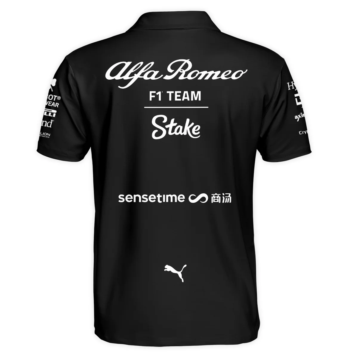2023 Valtteri Bottas Racing Suit Alfa Romeo F1 Polo Shirt BLVAVB130925A5PL - Image 3