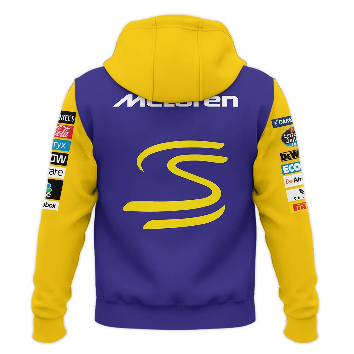 2024 Monaco GP Oscar Piastri Racing Suit McLaren F1 Zipper Hoodie Unisex Motorsport Apparel BLVAOP150825A6ZHD - Image 3