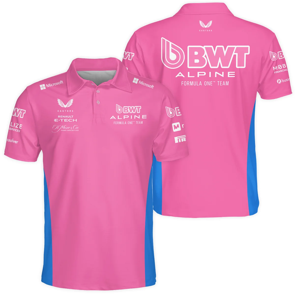 2025 Alpine F1 Team Suit Polo Shirt Unisex Motorsport Apparel BLVA150725A02ALPPL