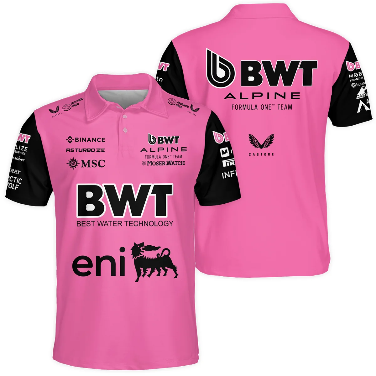 2025 Alpine F1 Team Suit Polo Shirt Unisex Motorsport Apparel BLVA150725A04ALPPL