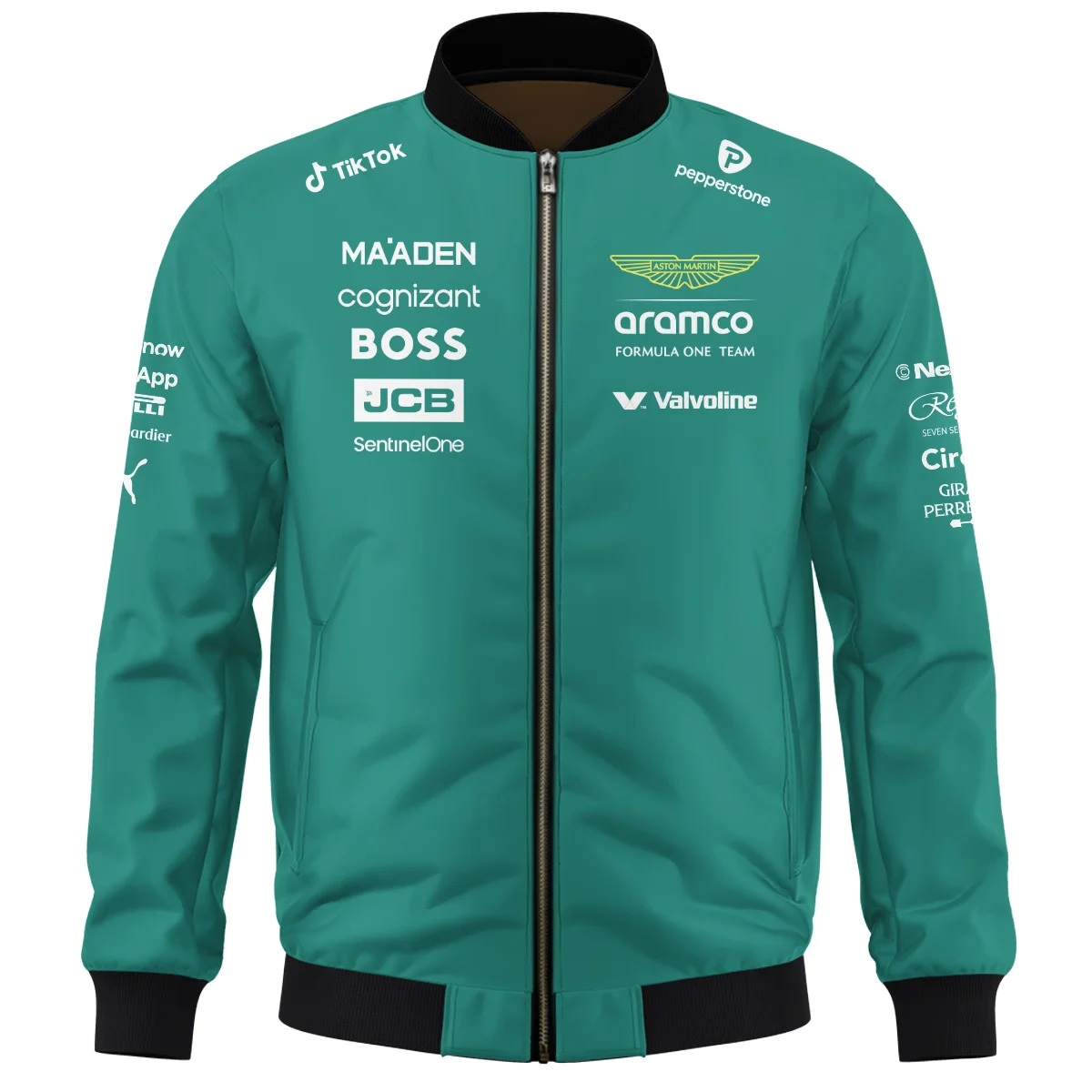 2025 Aston Martin F1 Team Suit Bomber BLVA120725A01AMBB - Image 2