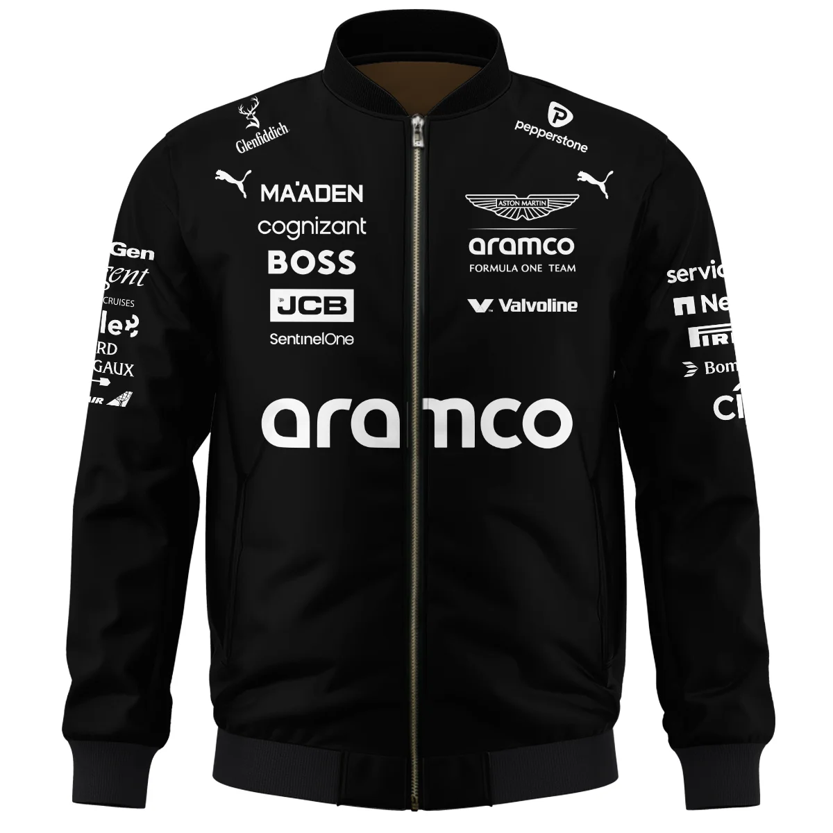 2025 Aston Martin F1 Team Suit Bomber BLVA120725A05AMBB - Image 2