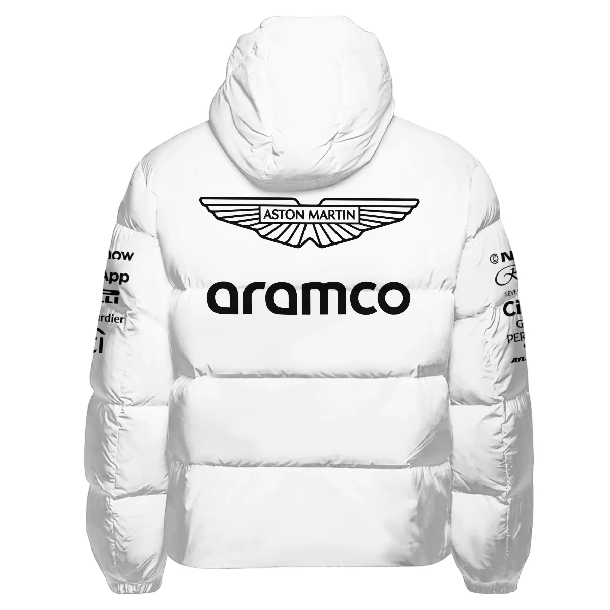 2025 Aston Martin F1 Team Suit Down & Puffer Jackets BLVA120725A06AMHCJ - Image 3
