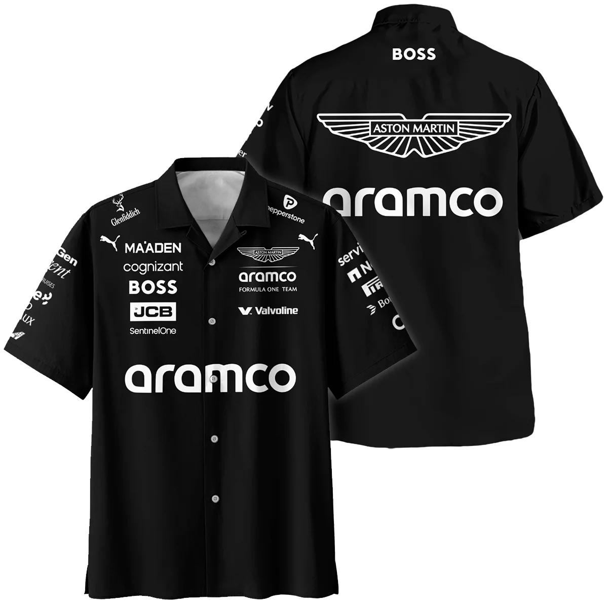 2025 Aston Martin F1 Team Suit Hawaiian Shirt BLVA120725A05AMHW