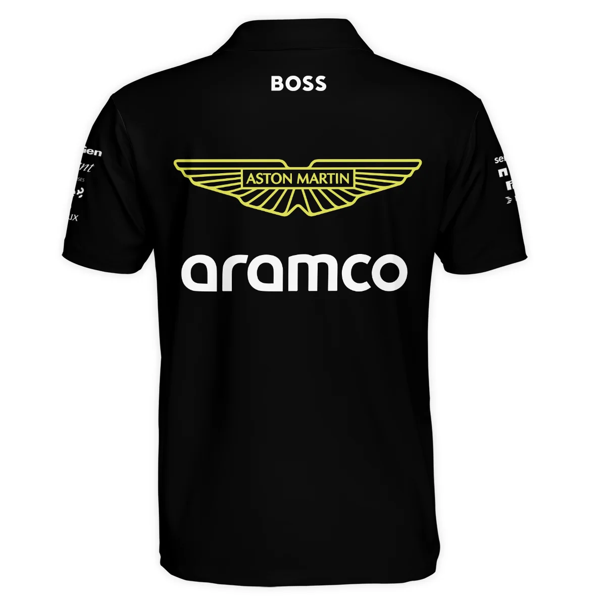 2025 Aston Martin F1 Team Suit Polo Shirt BLVA120725A02AMPL - Image 3