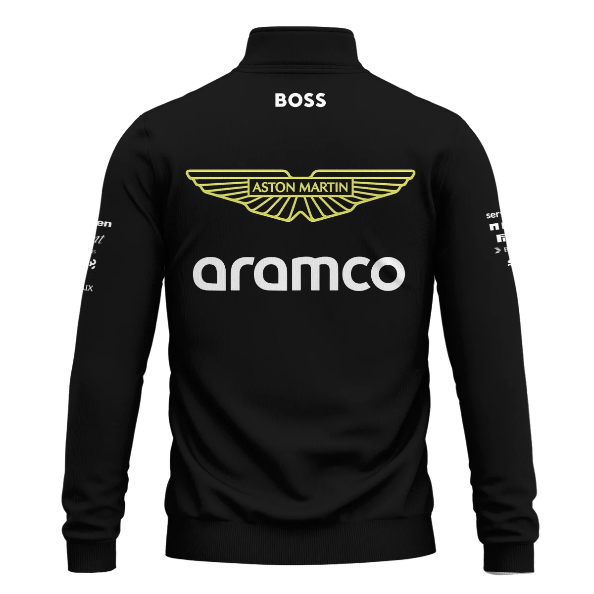 2025 Aston Martin F1 Team Suit Quarter-Zip Sweatshirt BLVA120725A02AMQZS - Image 3