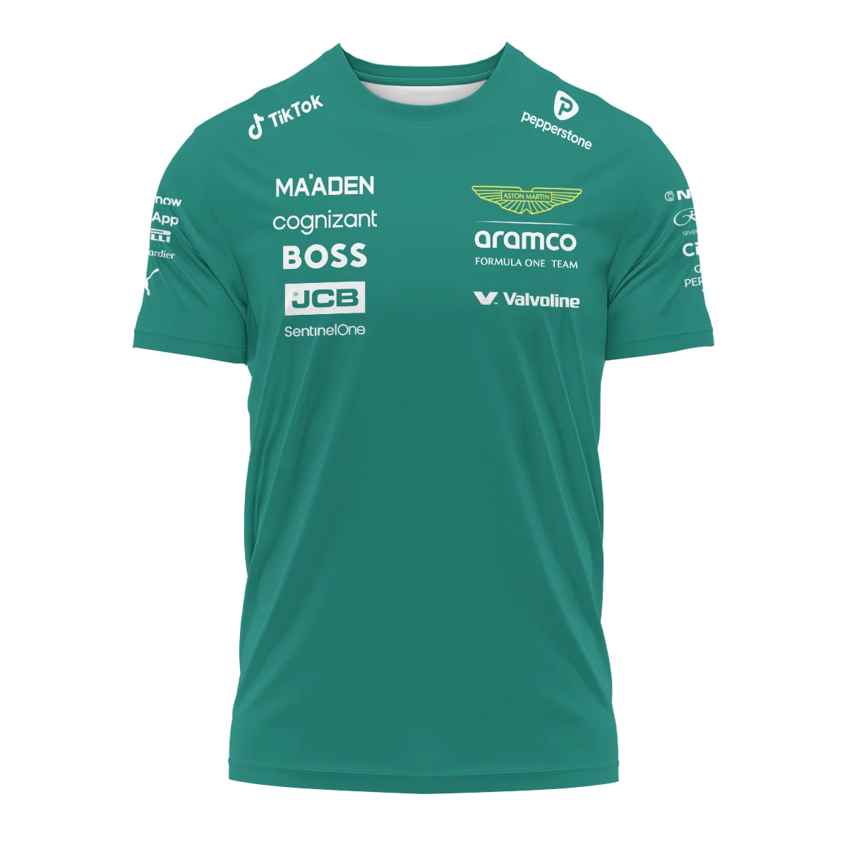2025 Aston Martin F1 Team Suit T-Shirt BLVA120725A01AMTS - Image 2