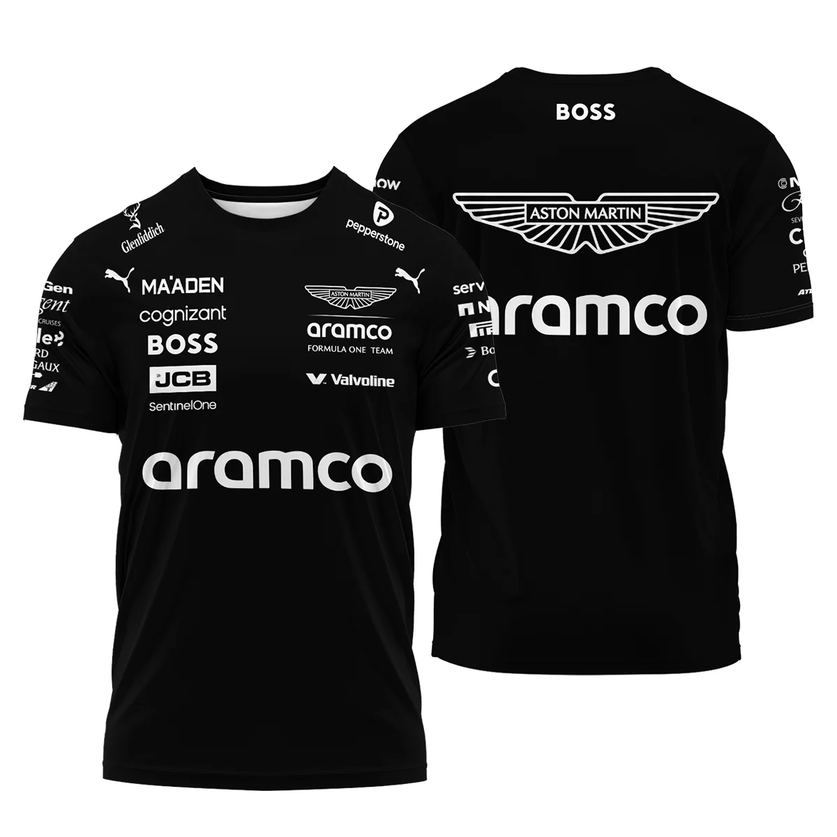 2025 Aston Martin F1 Team Suit T-Shirt BLVA120725A05AMTS