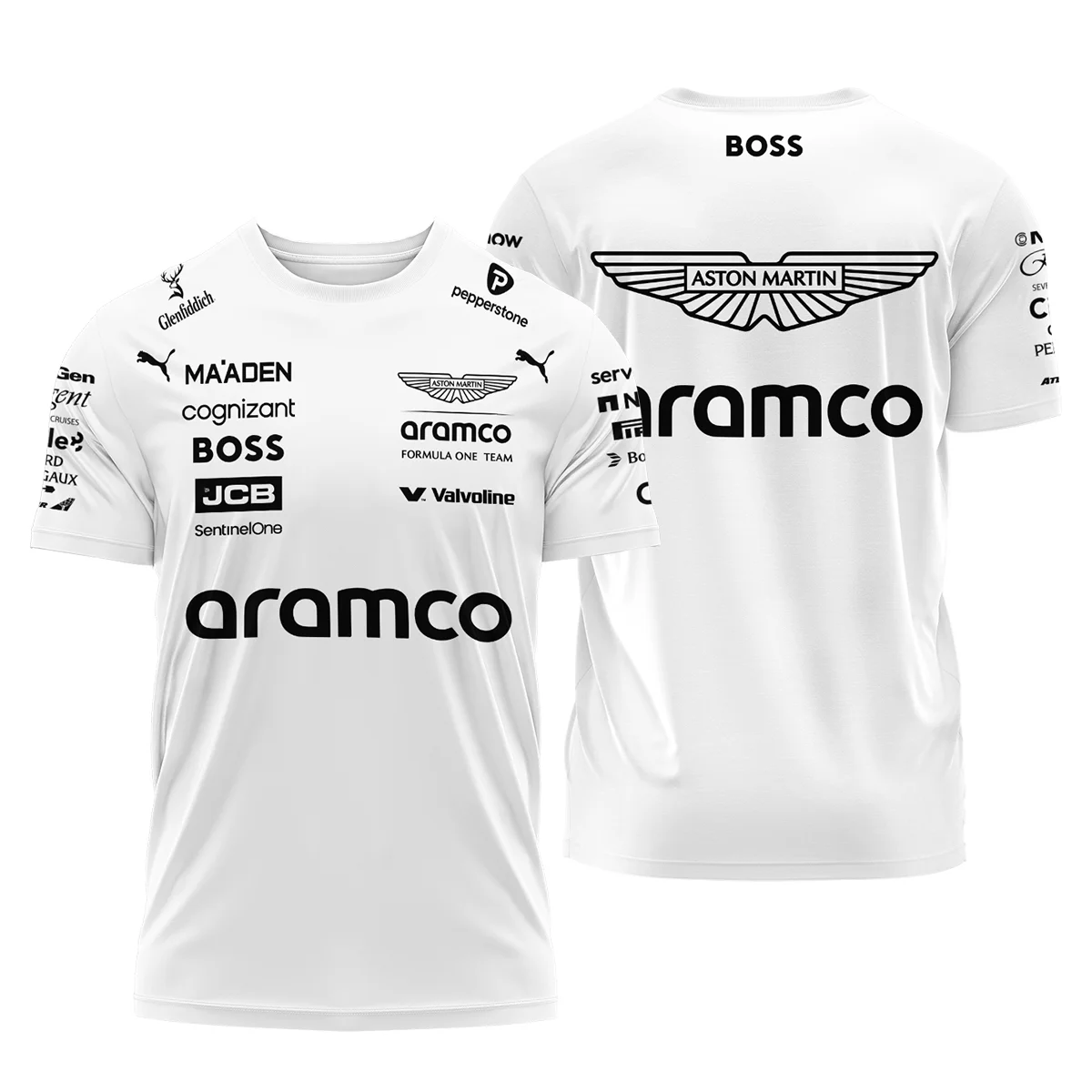 2025 Aston Martin F1 Team Suit T-Shirt BLVA120725A06AMTS