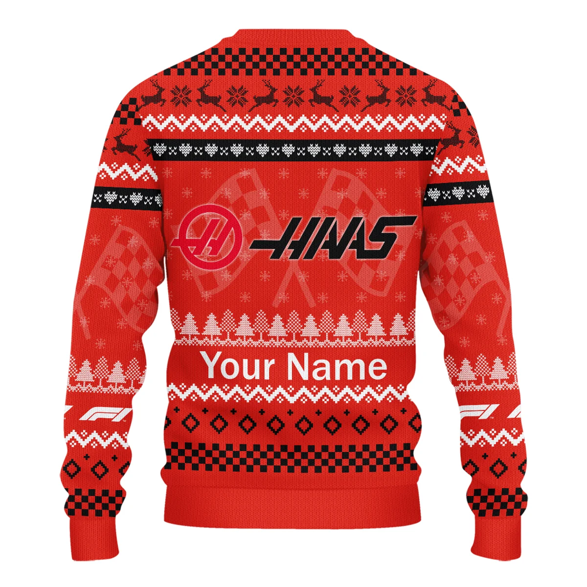 2025 Car Haas Formula 1 - Ugly Sweater BLVAF1220925A22HAAS - Image 3