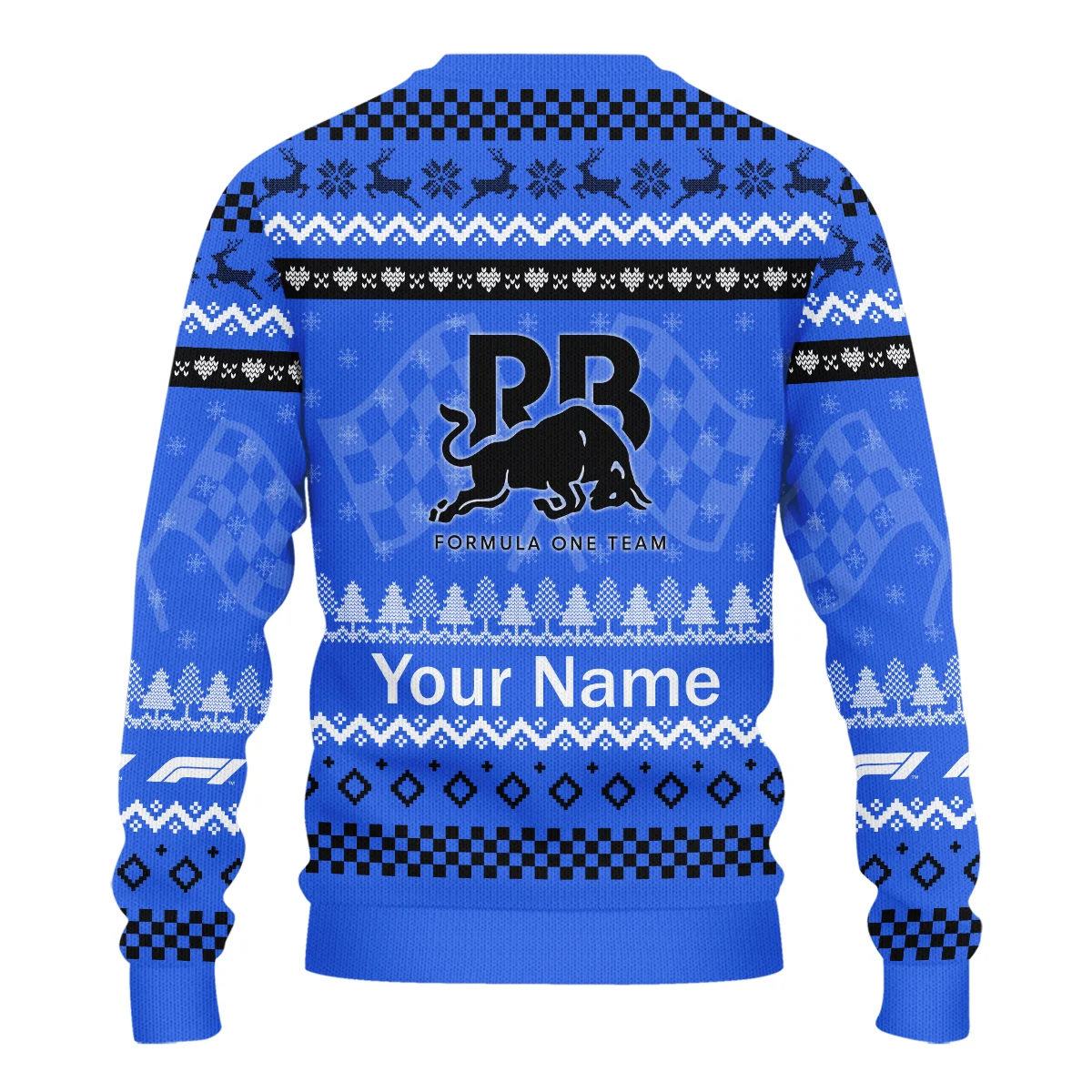 2025 Car Racing Bulls Formula 1 - Ugly Sweater BLVAF1220925A22RAC - Image 3