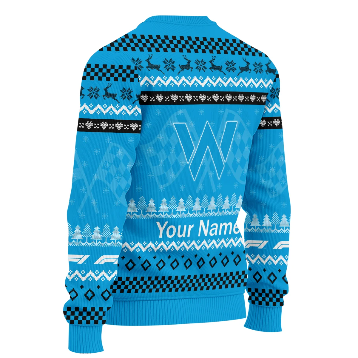 2025 Car Williams Formula 1 - Ugly Sweater BLVAF1220925A22WIL - Image 5