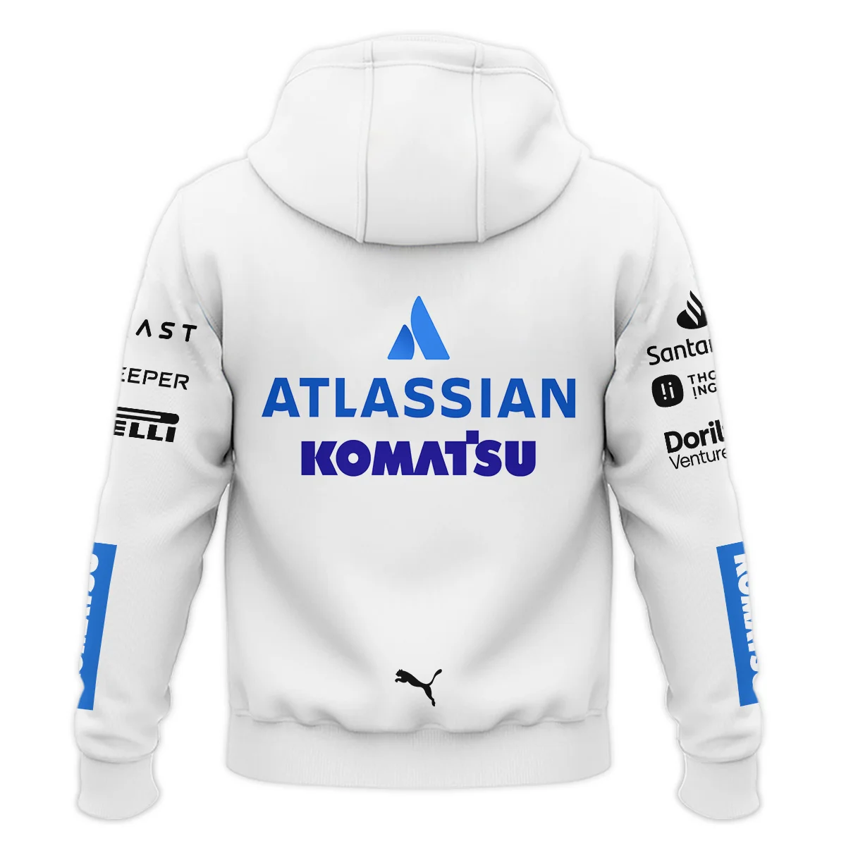 2025 Carlos Sainz Racing Suit Williams F1 Hoodie BLVACS190825A12HD - Image 3