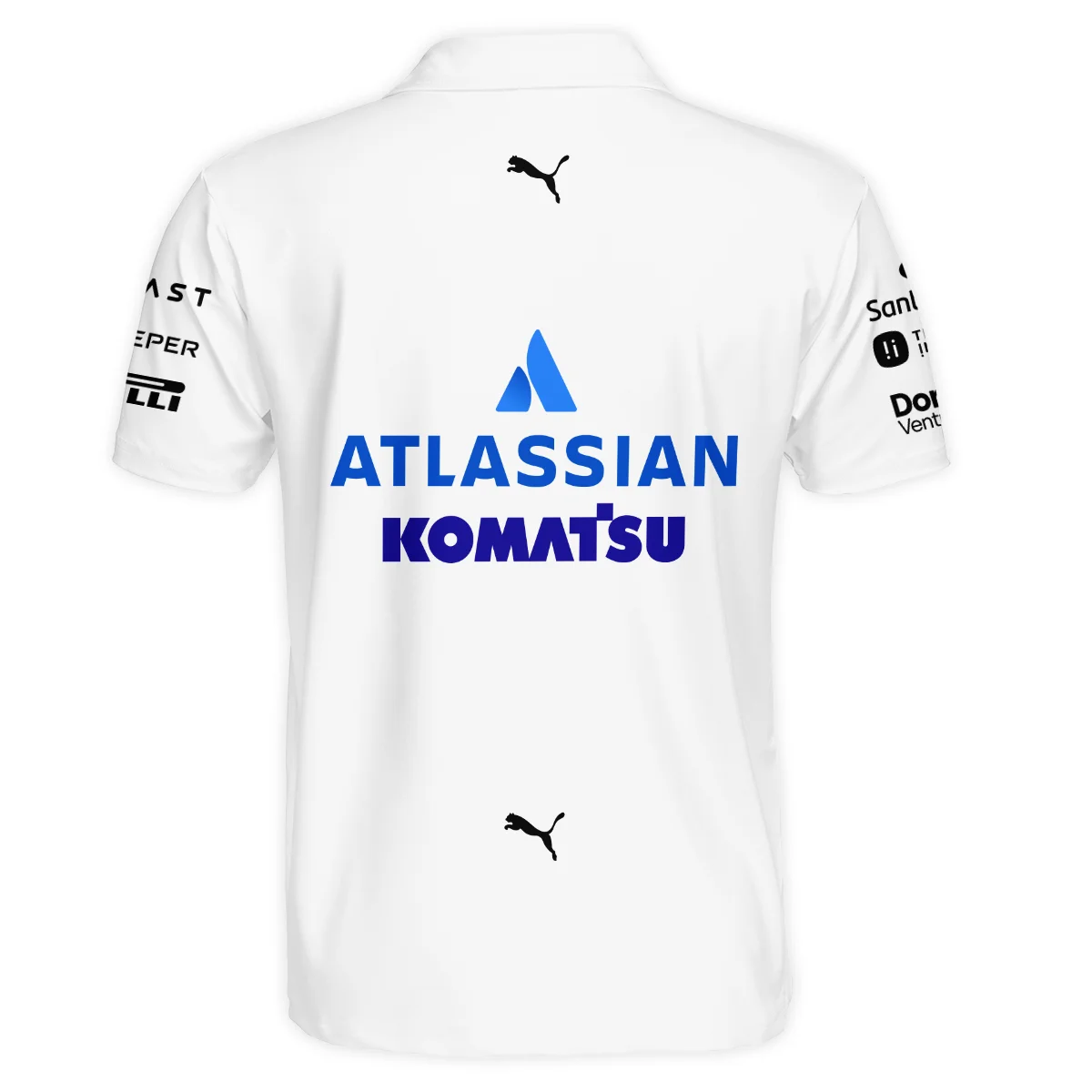 2025 Carlos Sainz Racing Suit Williams F1 Polo Shirt BLVACS190825A12PL - Image 3