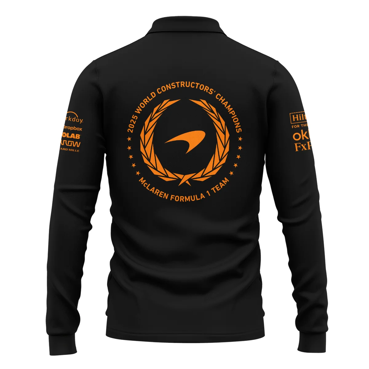 2025 Champions McLaren F1 Team - Long Polo Shirt BLMCL12925A1LPL - Image 3
