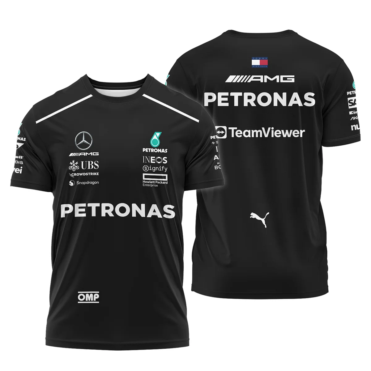 2025 George Russell Racing Suit Mercedes F1 T-Shirt Unisex Motorsport Apparel BLVAGR080925A1TS