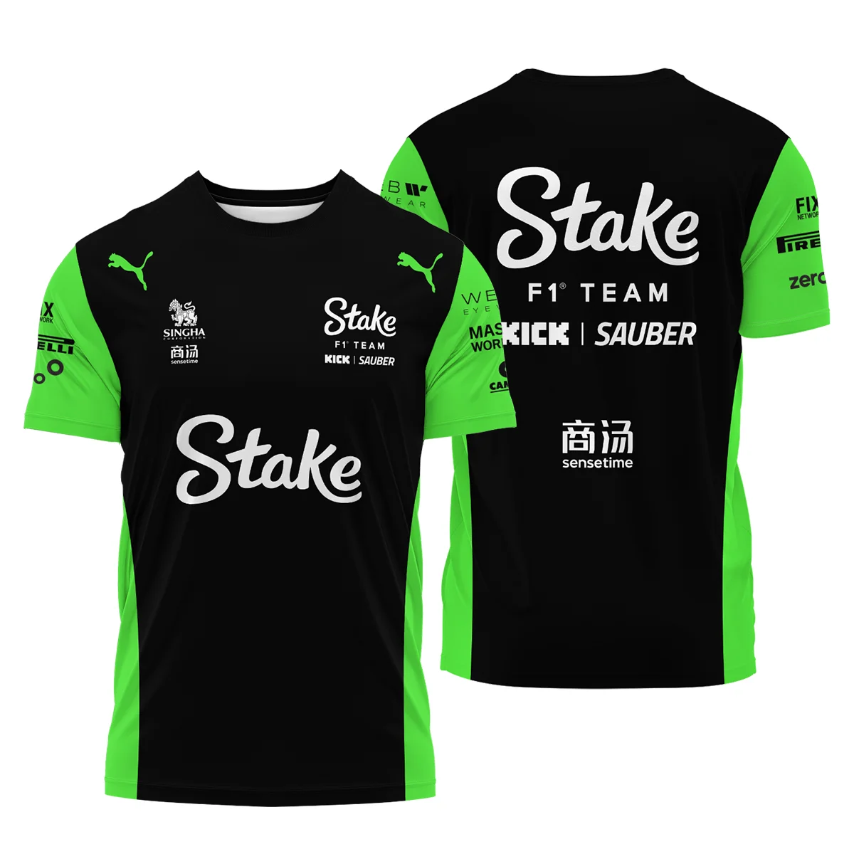 2025 Kick Sauber F1 Race Suit T-Shirt Unisex Motorsport Apparel BLVA100725A03KSTS