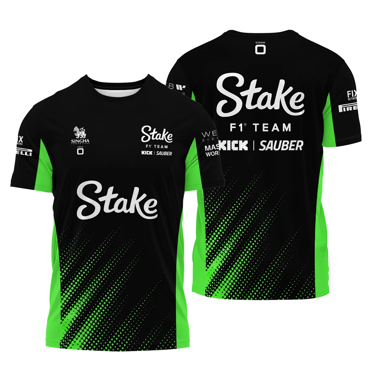 2025 Kick Sauber F1 Team Suit T-Shirt Unisex Motorsport Apparel BLVA100725A01KSTS