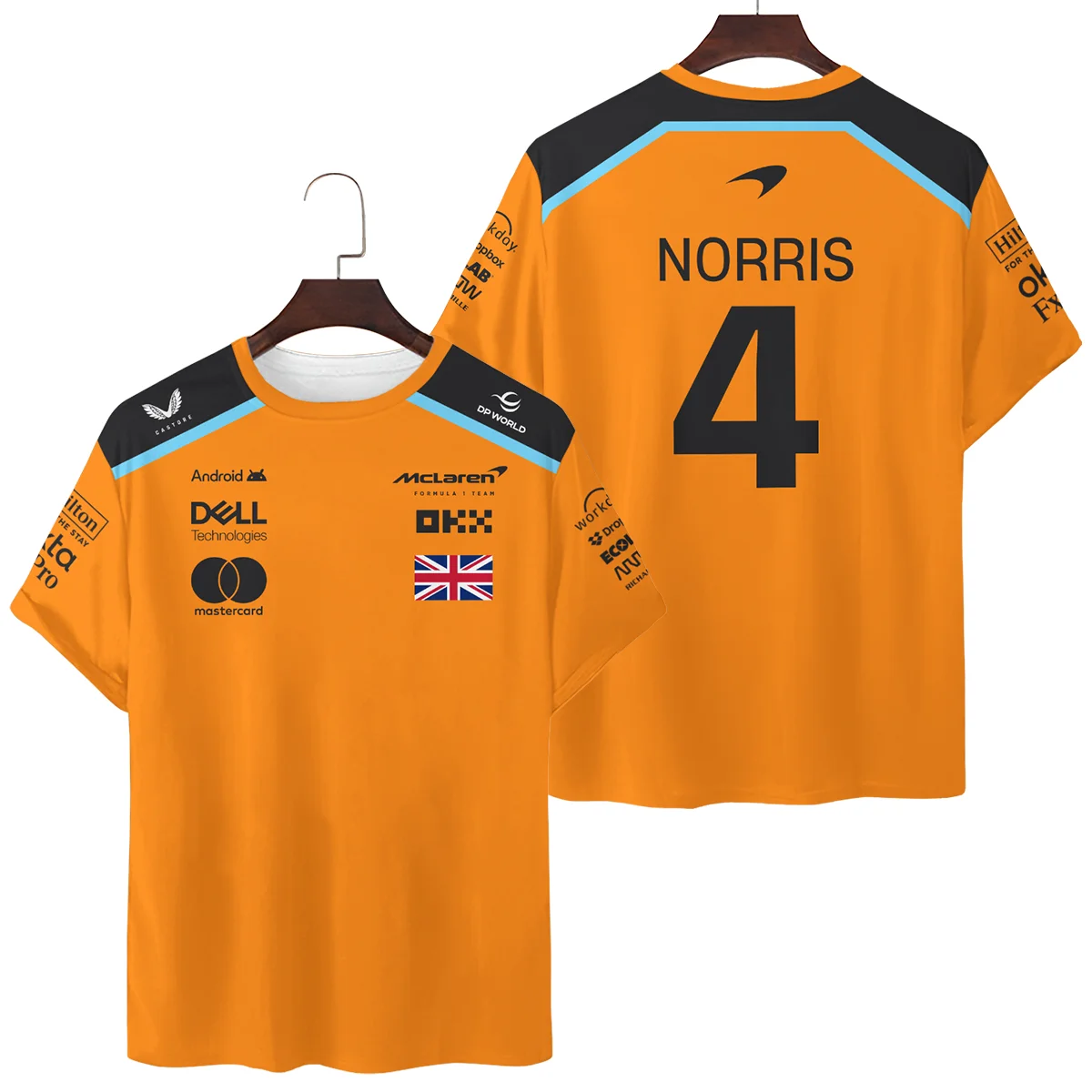 2025 McLaren Papaya Unisex T-Shirt BLF120625A4TS