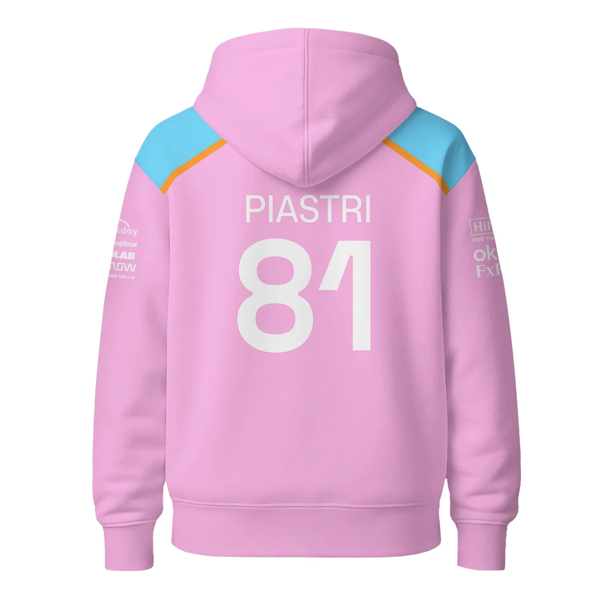 2025 McLaren Pink Unisex Hoodie BLF120625A1HD - Image 3