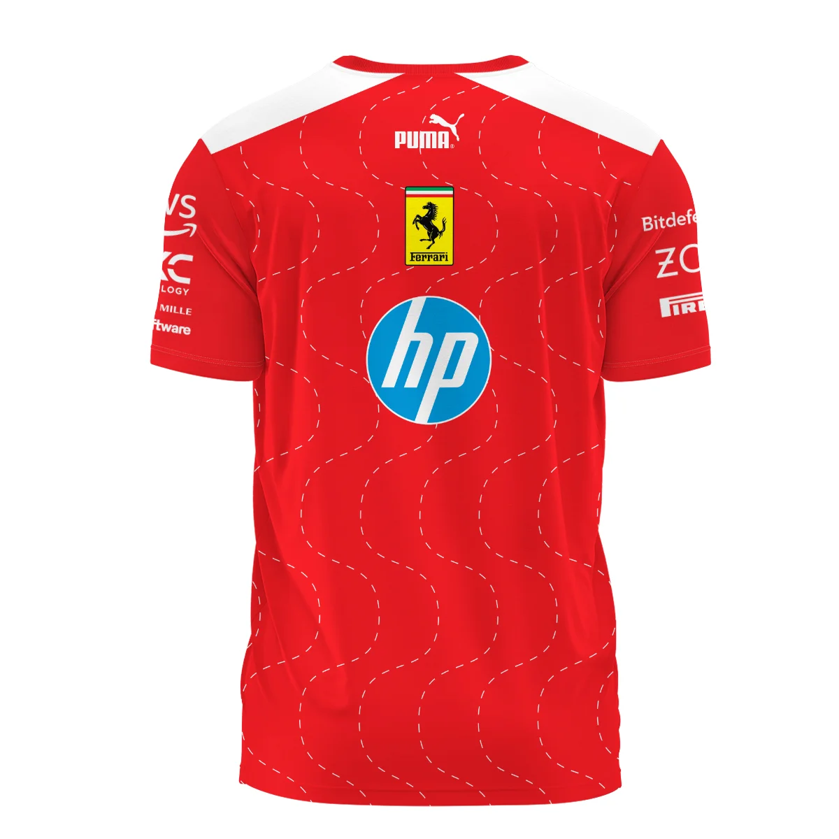 2025 Monza GP Racing Suit Ferrari F1 T-Shirt BLVAFRR281125A2TS - Image 3