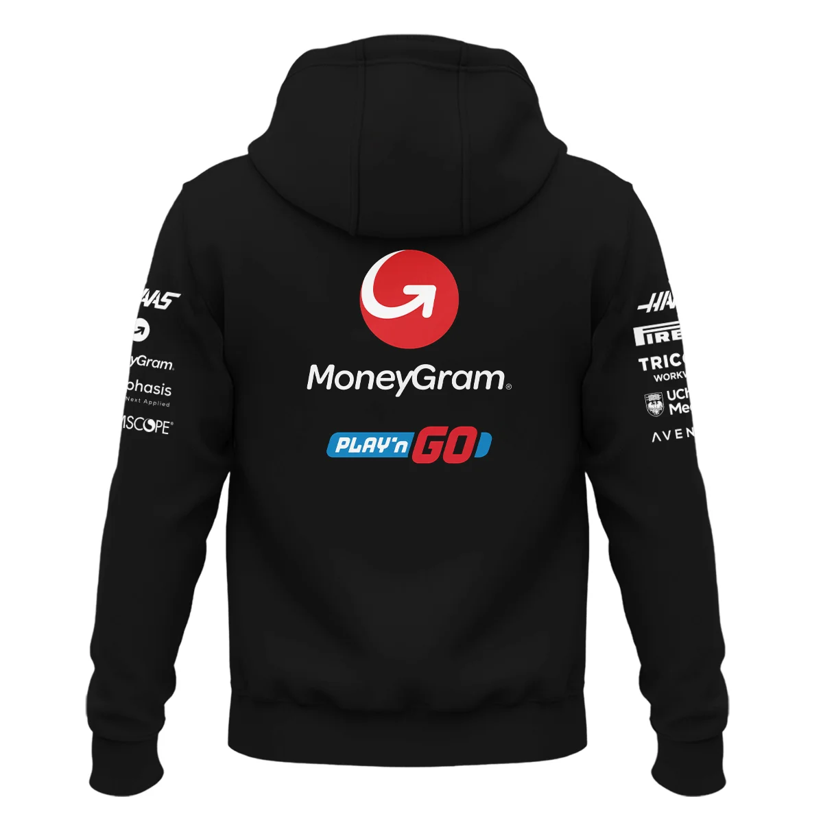 2025 Oliver Bearman Race Suit Haas F1 Team - Hoodie BLOB151125A1HD - Image 3