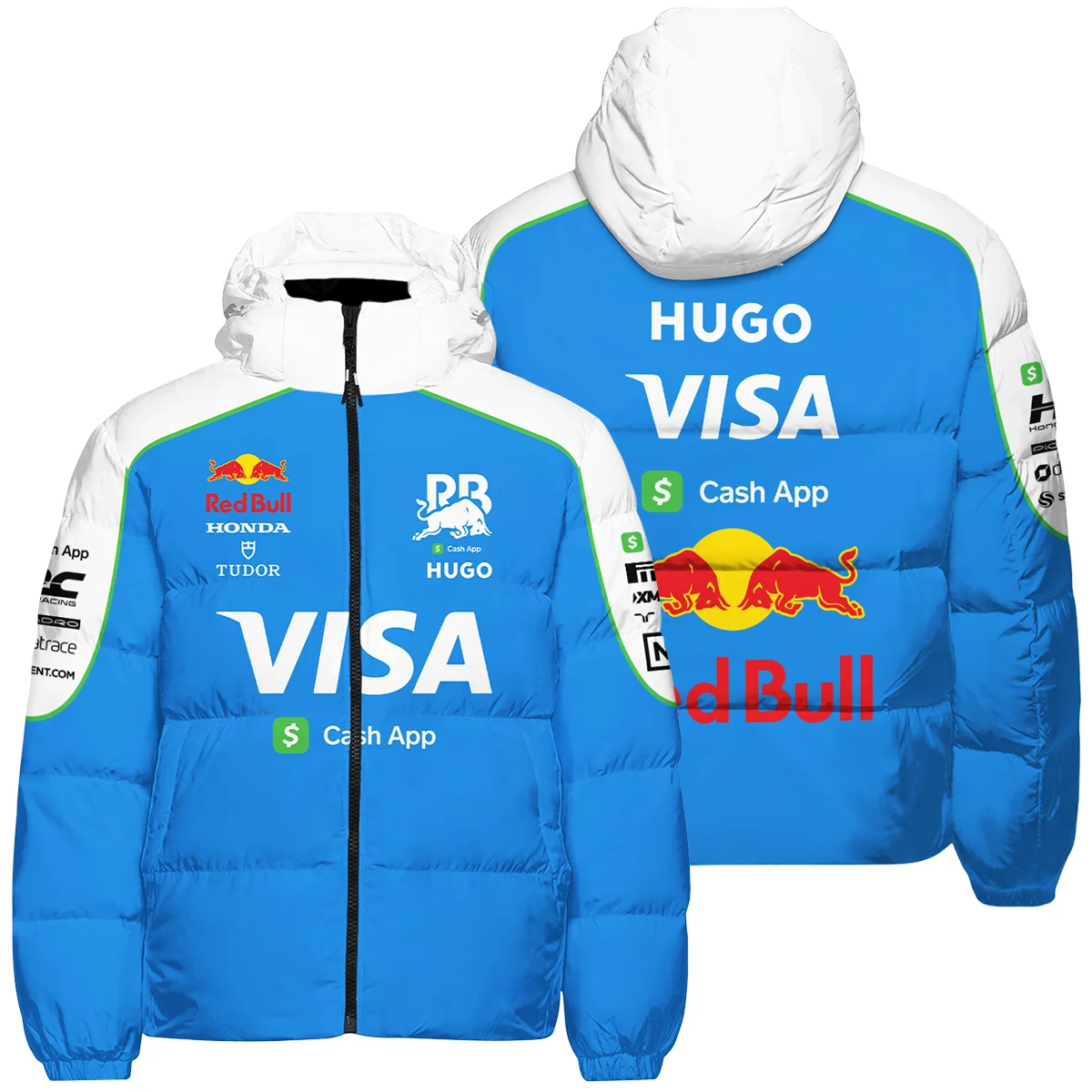 2025 Racing Bulls F1 Race Suit Down & Puffer Jackets Unisex Motorsport Apparel BLVA110725A04RCBHCJ