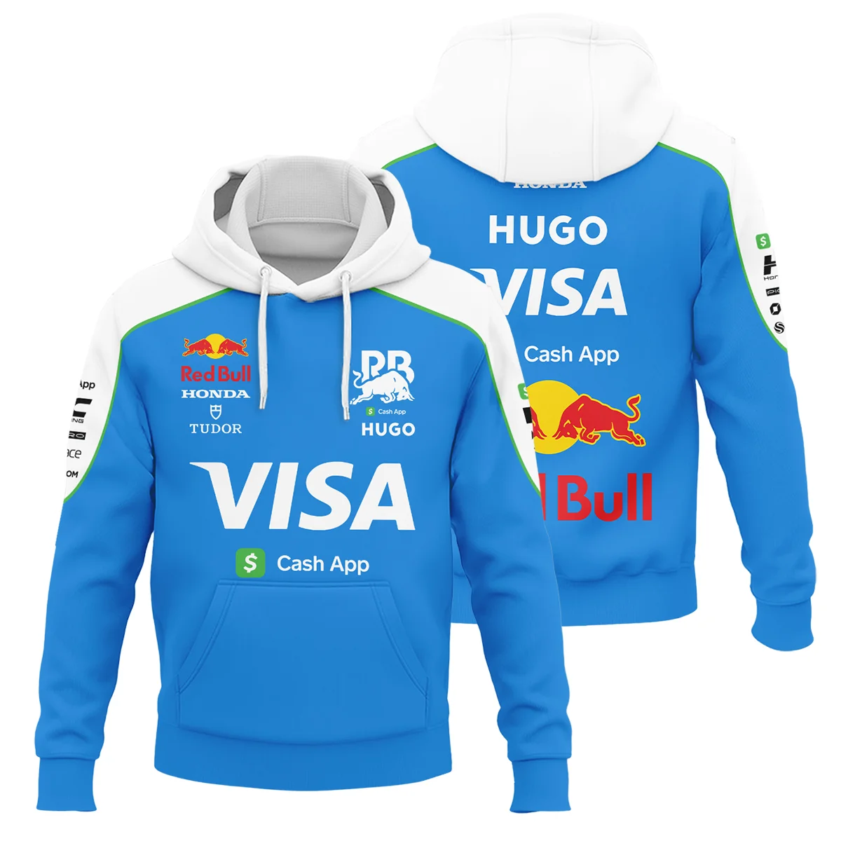 2025 Racing Bulls F1 Race Suit Hoodie Unisex Motorsport Apparel BLVA110725A04RCBHD