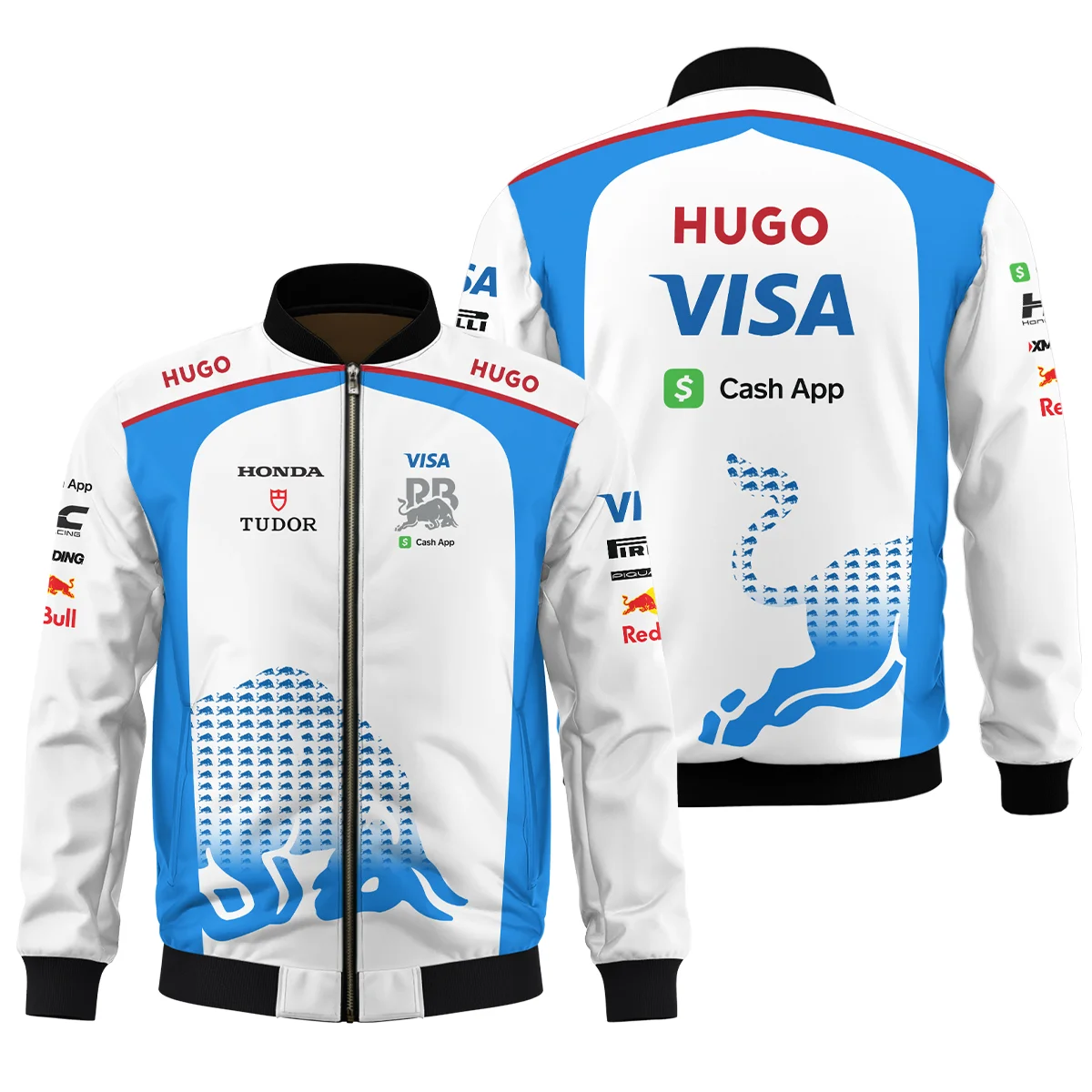2025 Racing Bulls F1 Team Suit Bomber BLVA110725A01RCBBB