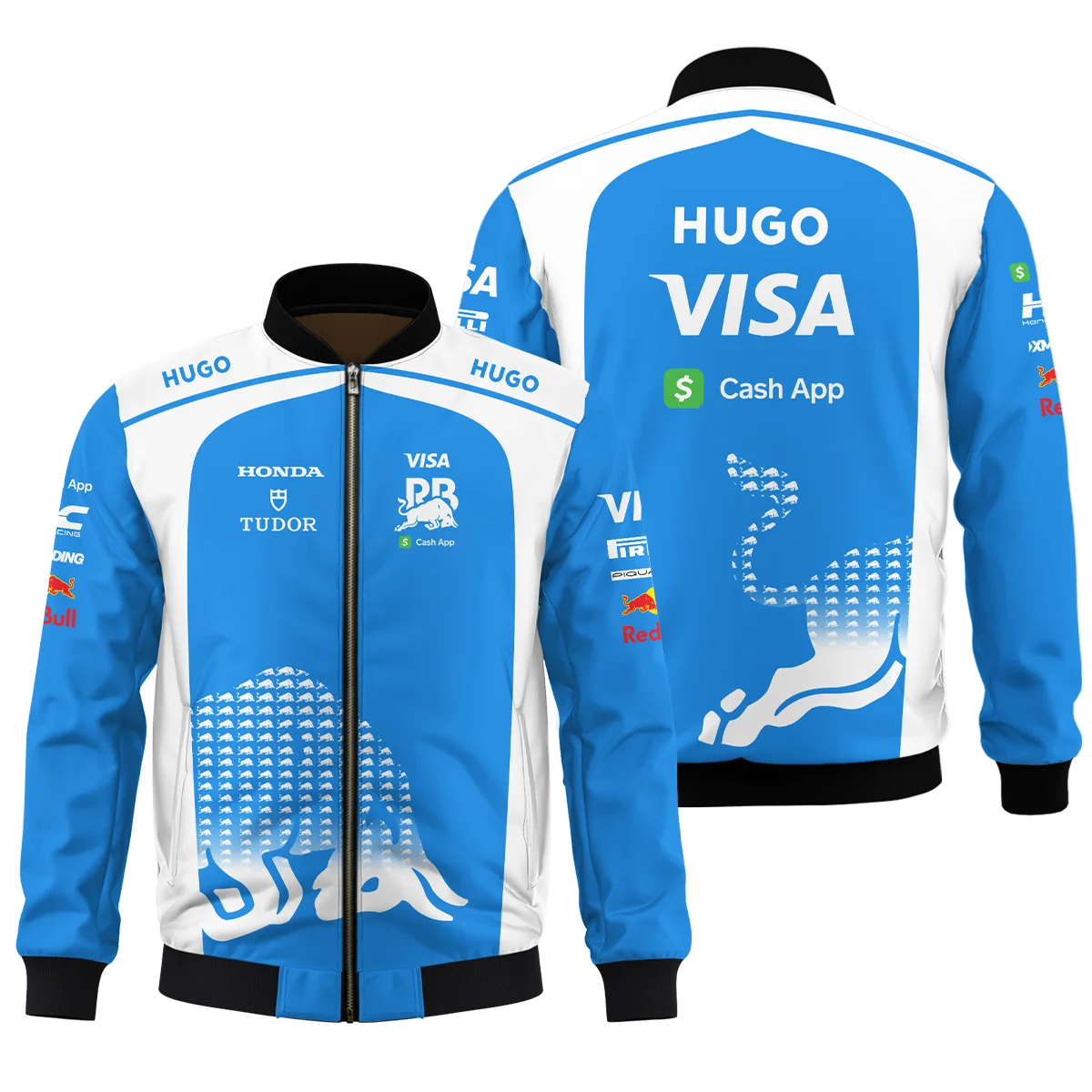 2025 Racing Bulls F1 Team Suit Bomber BLVA110725A02RCBBB