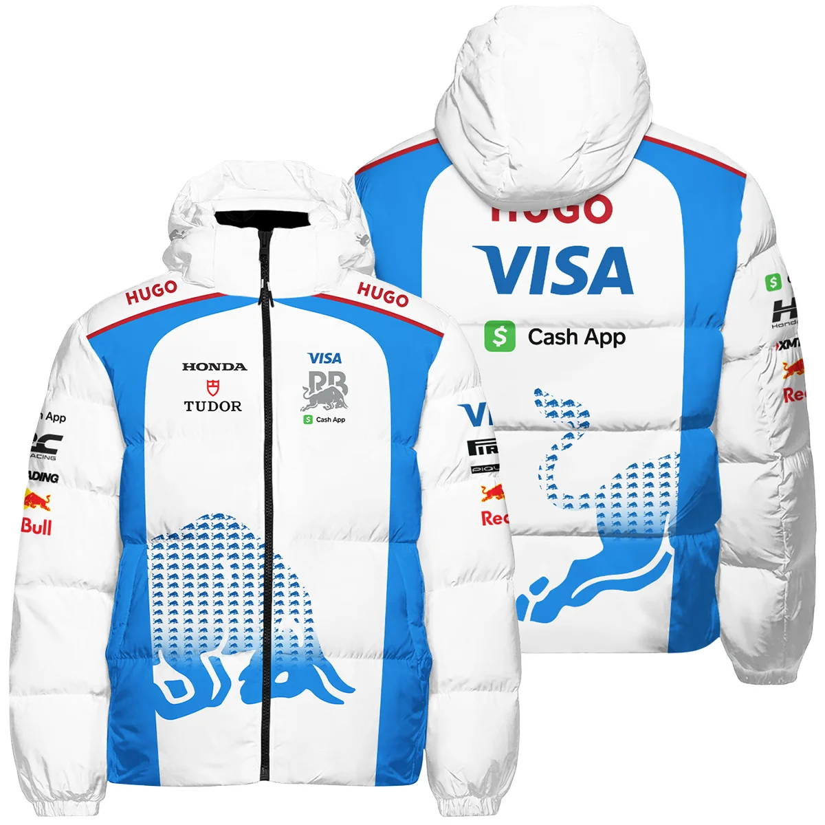 2025 Racing Bulls F1 Team Suit Down & Puffer Jackets BLVA110725A01RCBHCJ